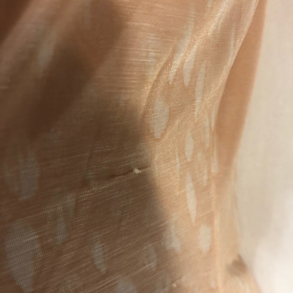 𝅺elle Peach Ruffle Top S - Picture 4 of 6